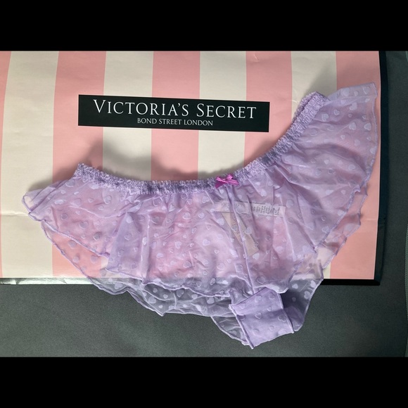 NWT VS mesh ruffle short panty - Picture 3 of 7